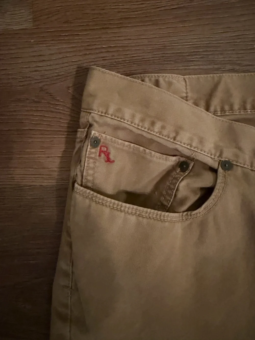Polo by Ralph Lauren Khaki Straight-Leg Chinos - Tan